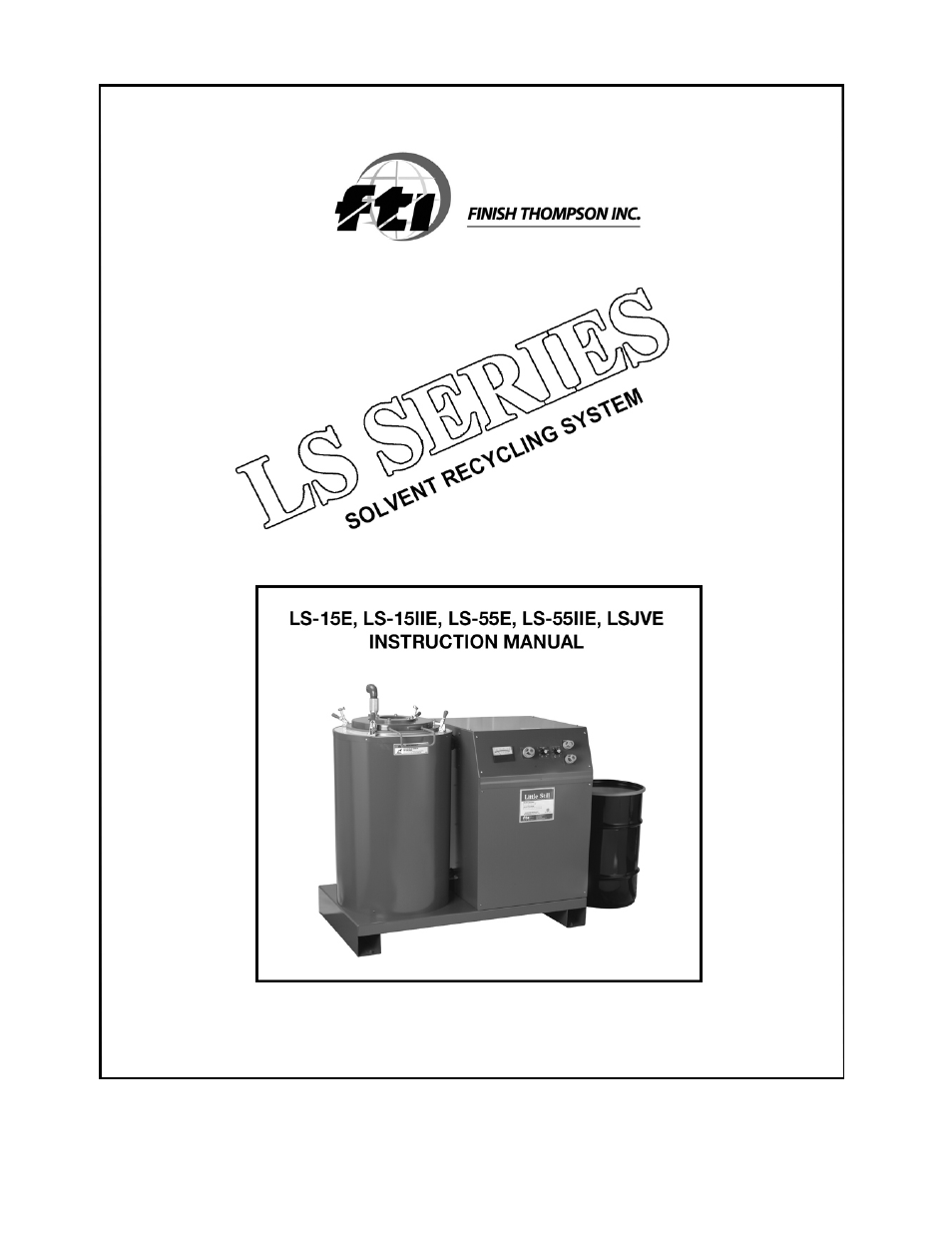Finish Thompson LS-55IIE User Manual | 32 pages
