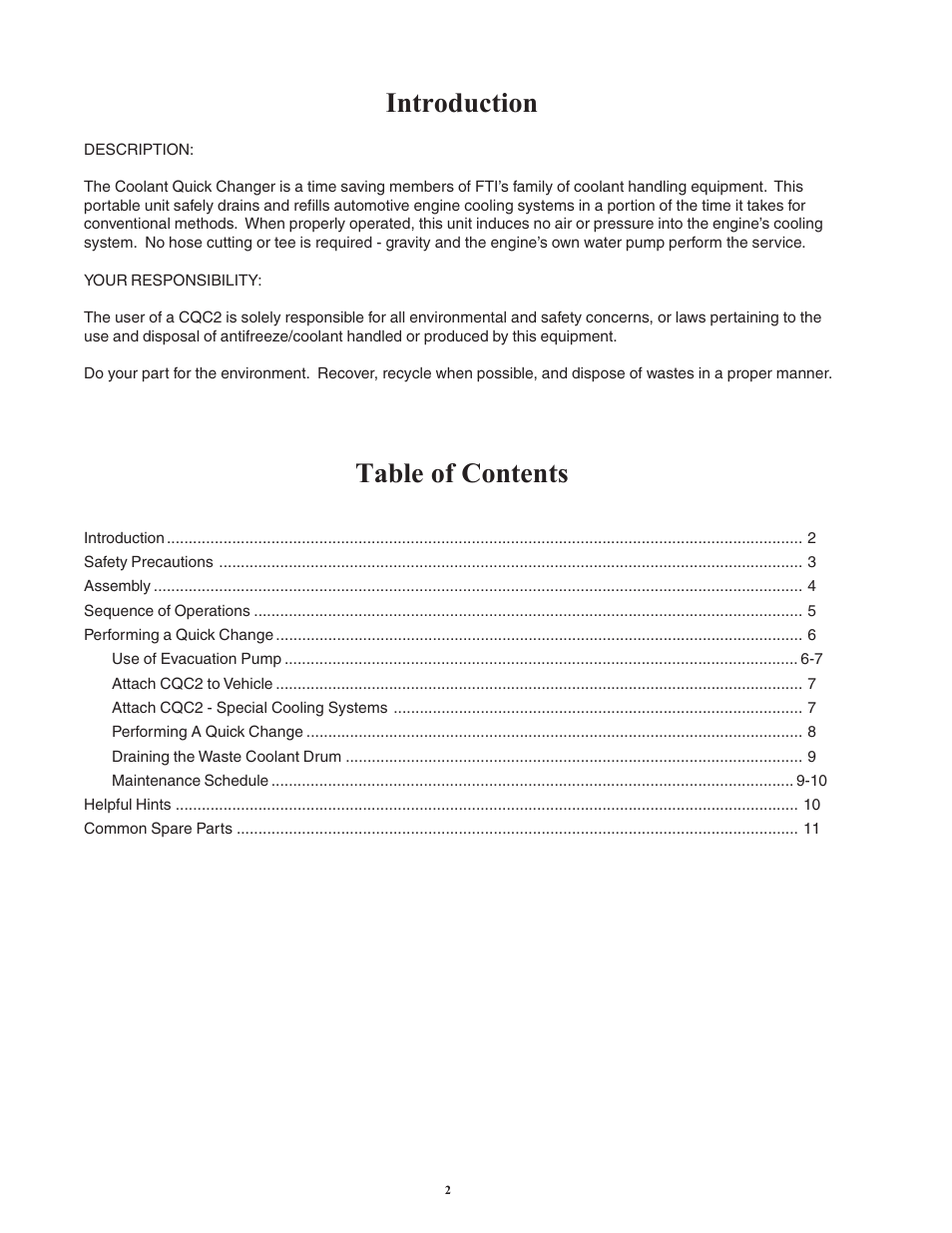 Finish Thompson CQC2 User Manual | Page 2 / 12