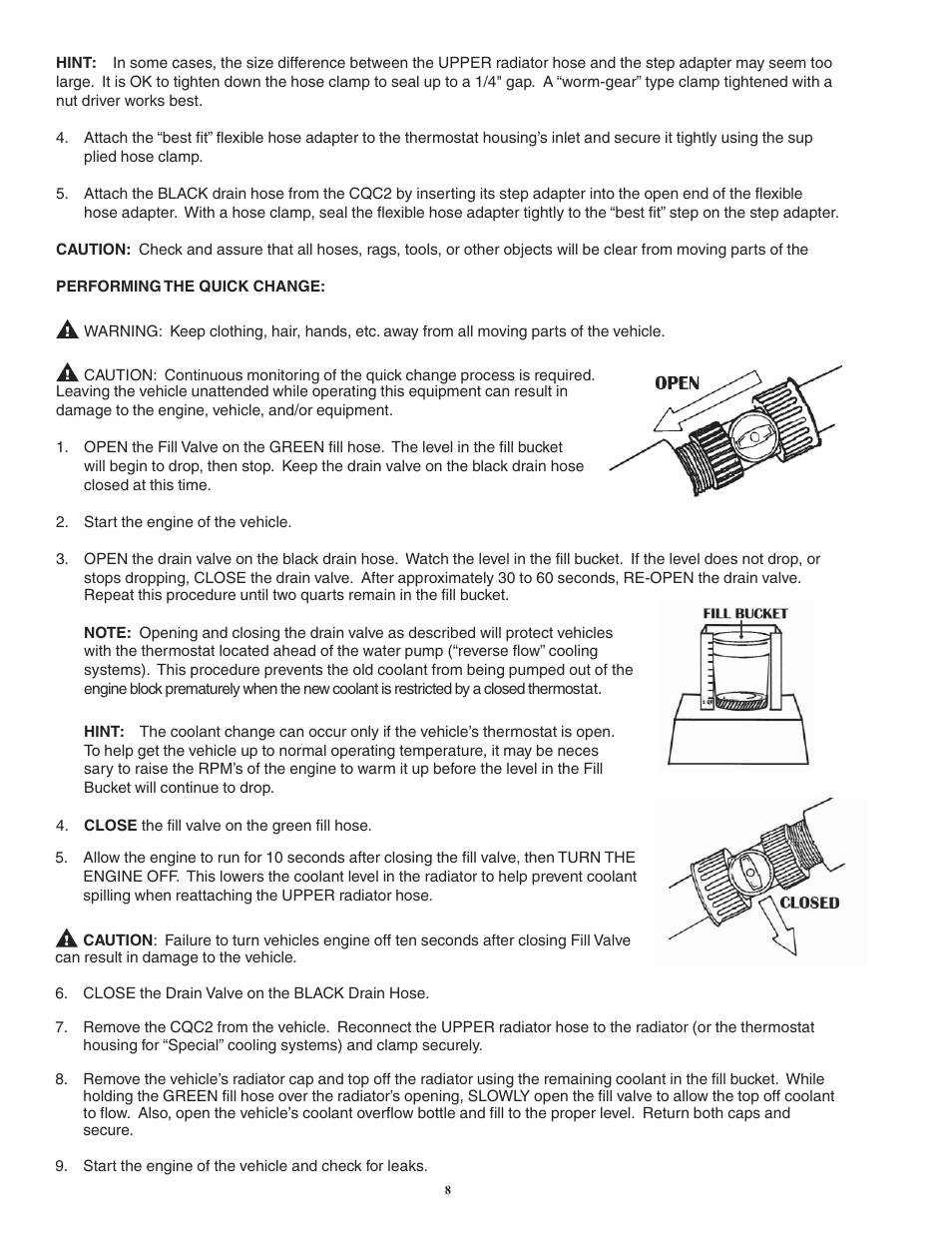 Finish Thompson CQC2 User Manual | Page 8 / 12