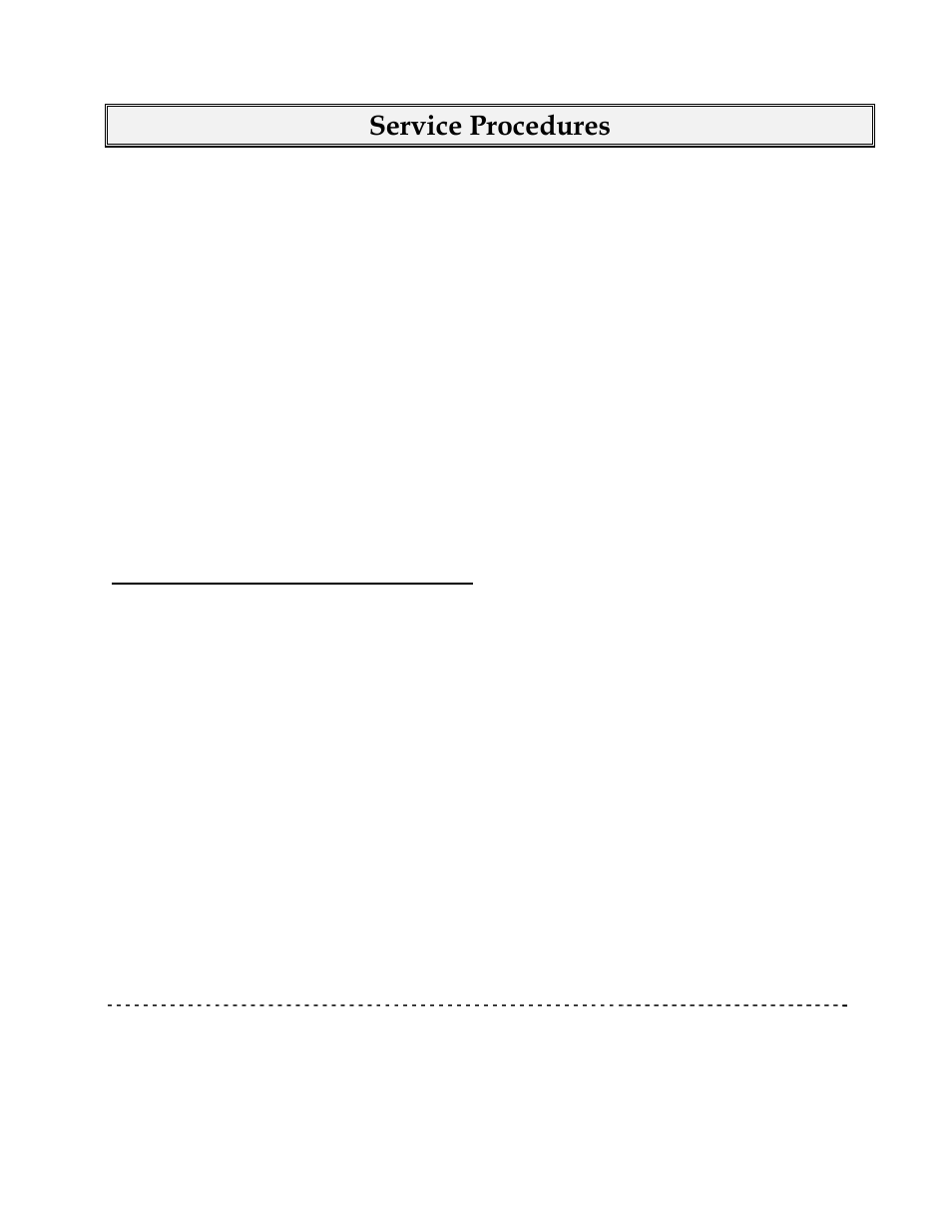 Service procedures | Finish Thompson BE-15/15C User Manual | Page 11 / 54