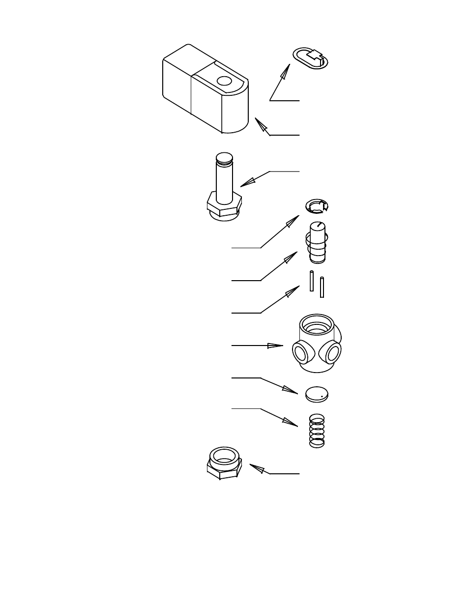 Divert solenoid valve exploded view | Finish Thompson BE-15/15C User Manual | Page 33 / 54