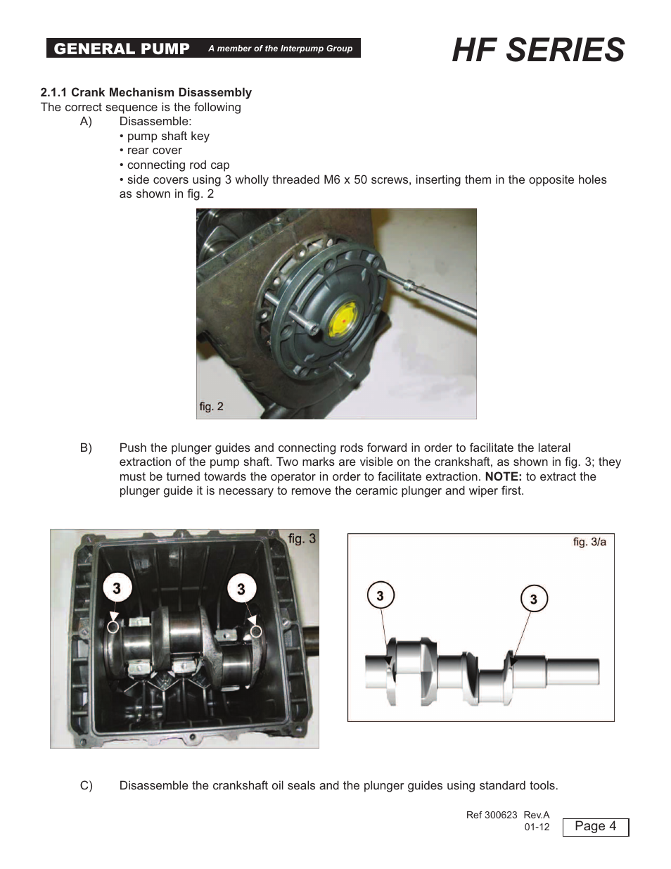 Hf series | General Pump HF Repair Manual User Manual | Page 4 / 17