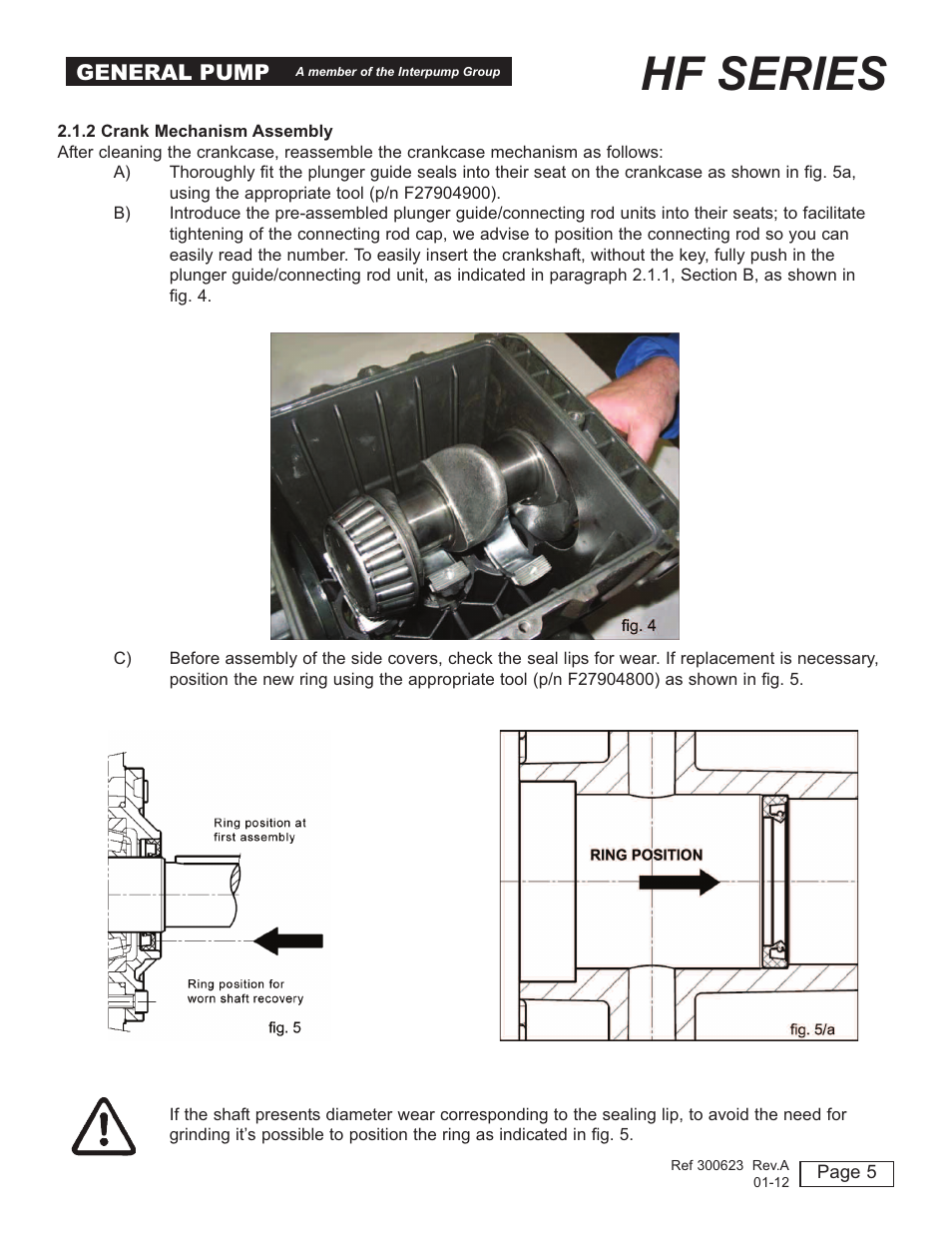 Hf series | General Pump HF Repair Manual User Manual | Page 5 / 17