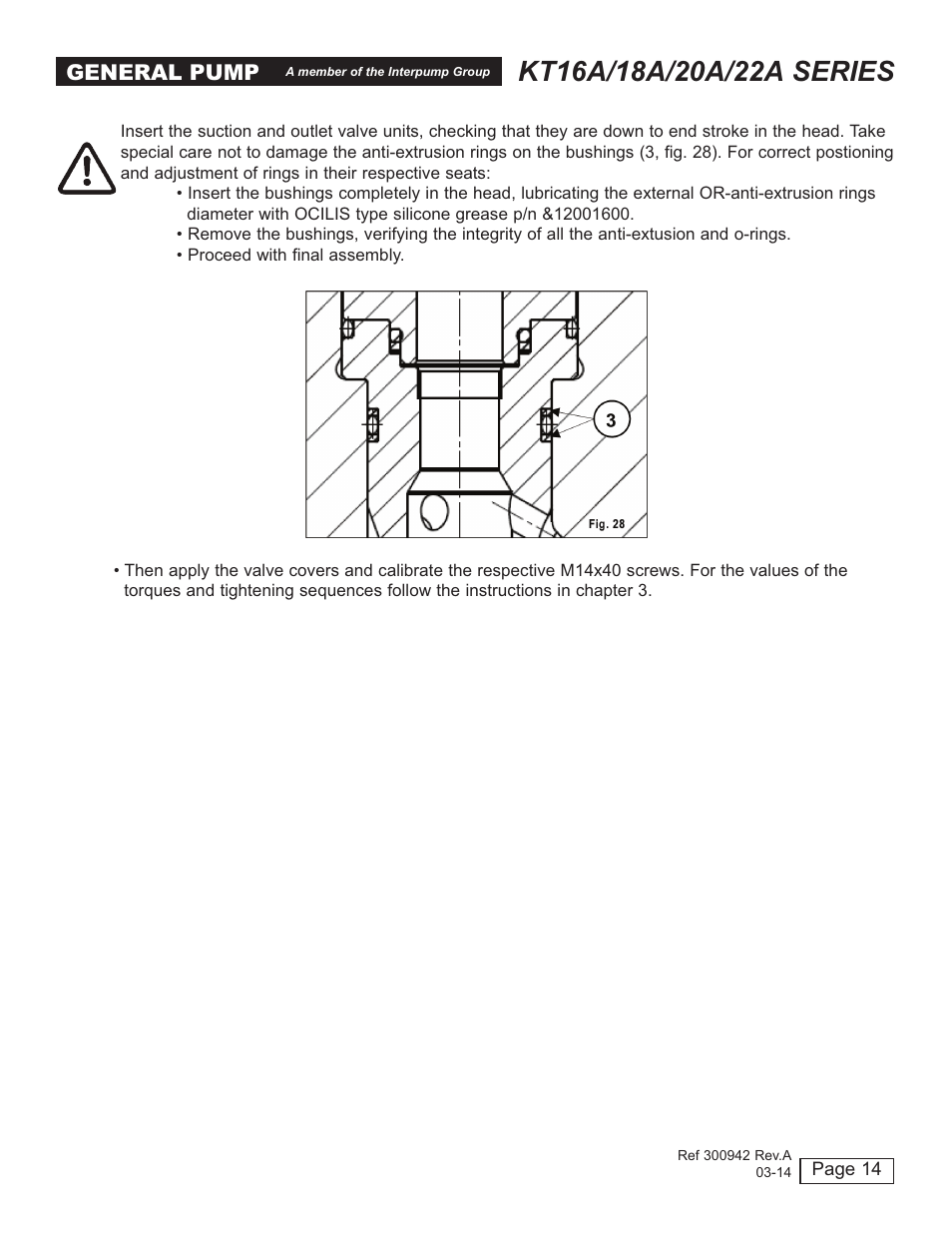 General pump | General Pump T16A-18A-20A-22A User Manual | Page 14 / 21