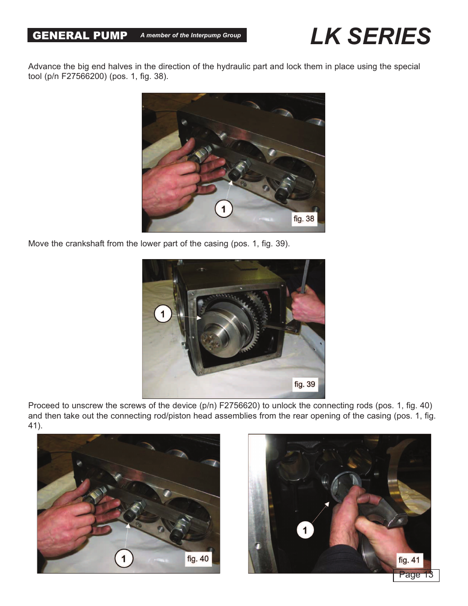 Lk series | General Pump LK Repair Manual User Manual | Page 13 / 50