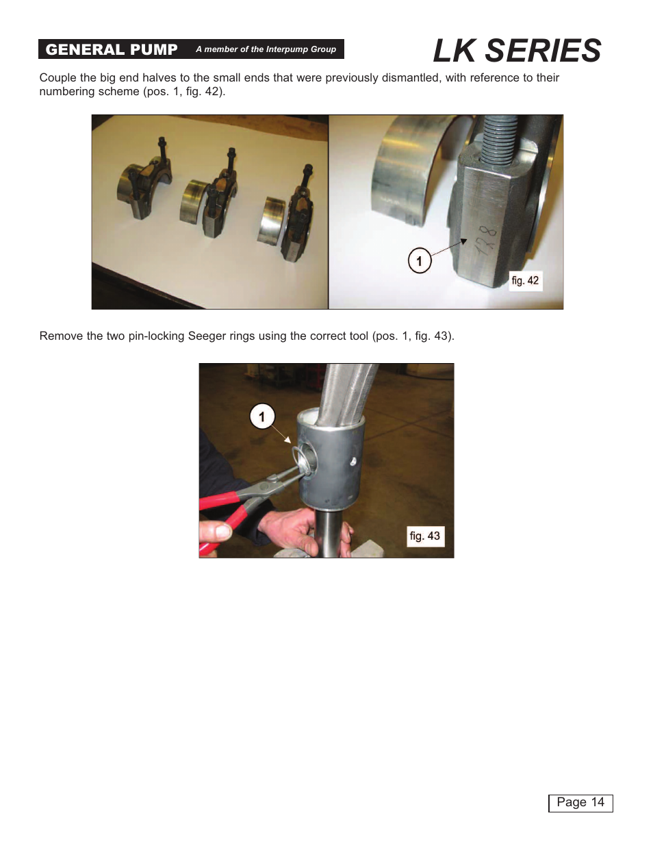 Lk series | General Pump LK Repair Manual User Manual | Page 14 / 50