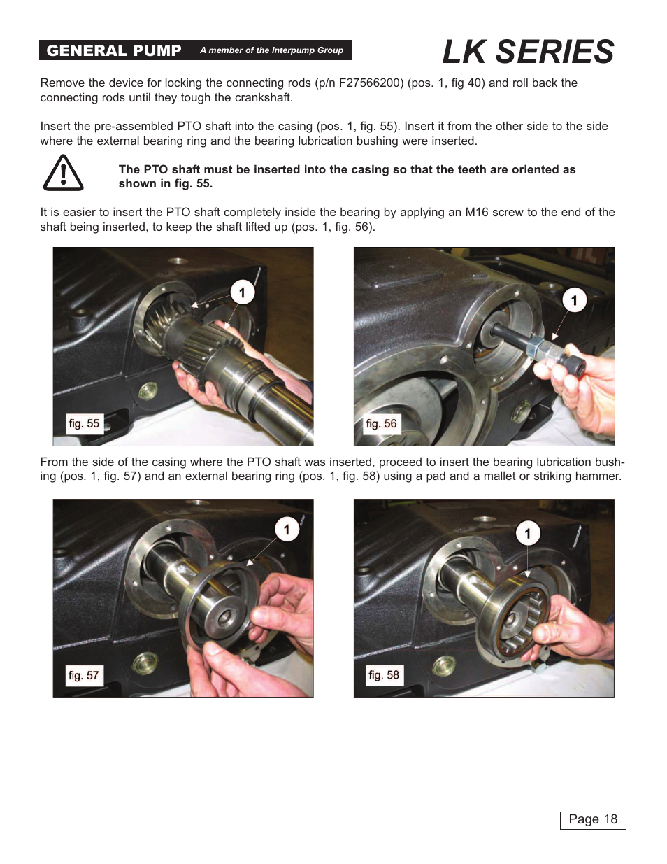 Lk series | General Pump LK Repair Manual User Manual | Page 18 / 50