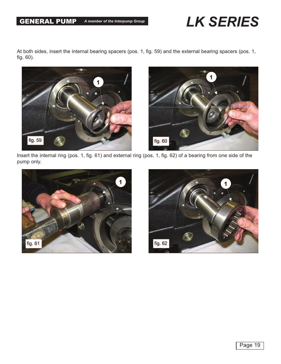 Lk series | General Pump LK Repair Manual User Manual | Page 19 / 50