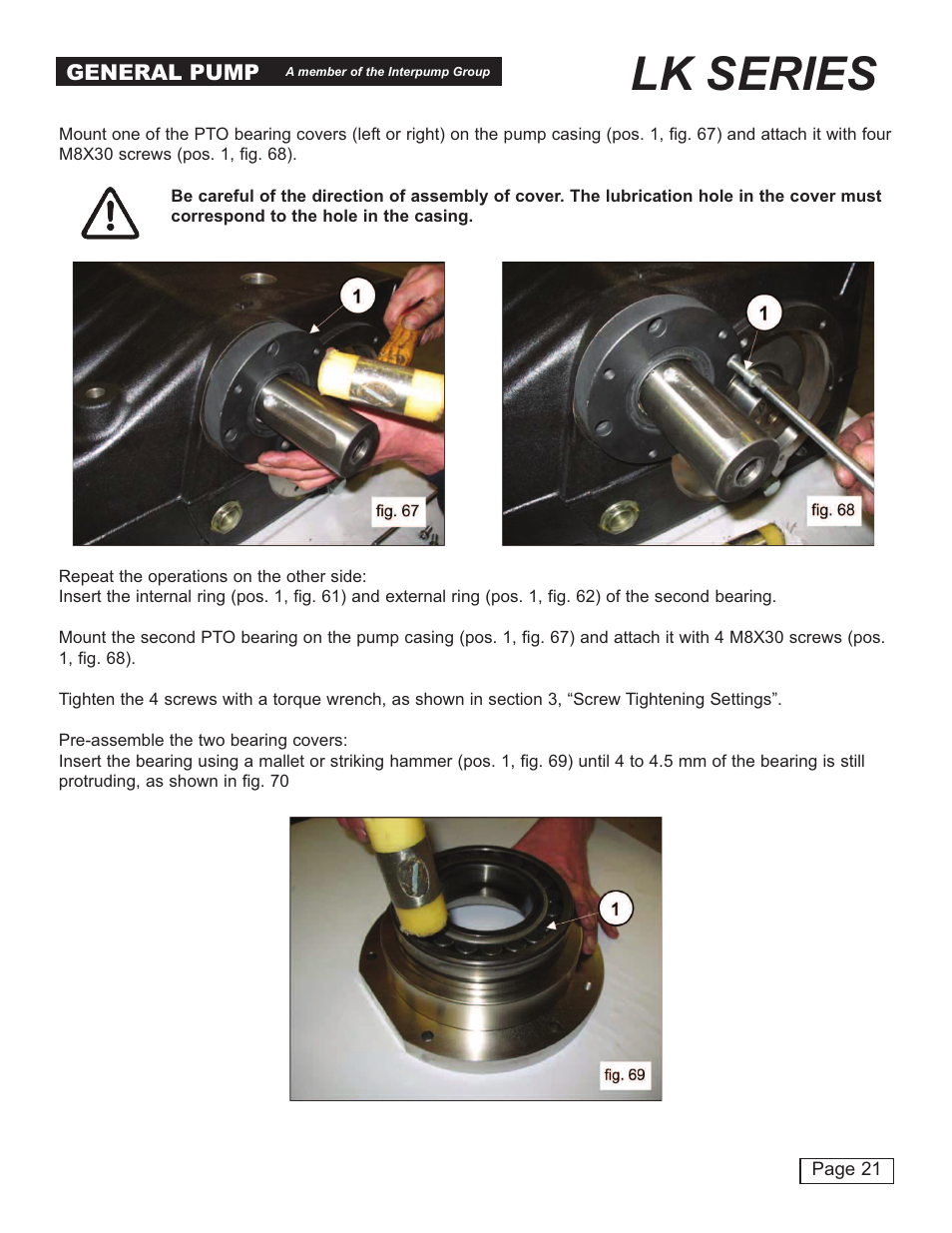 Lk series | General Pump LK Repair Manual User Manual | Page 21 / 50