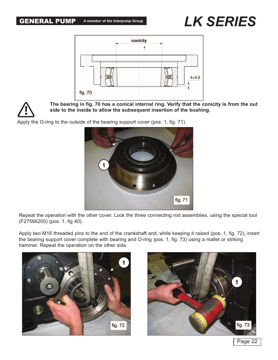 Lk series | General Pump LK Repair Manual User Manual | Page 22 / 50