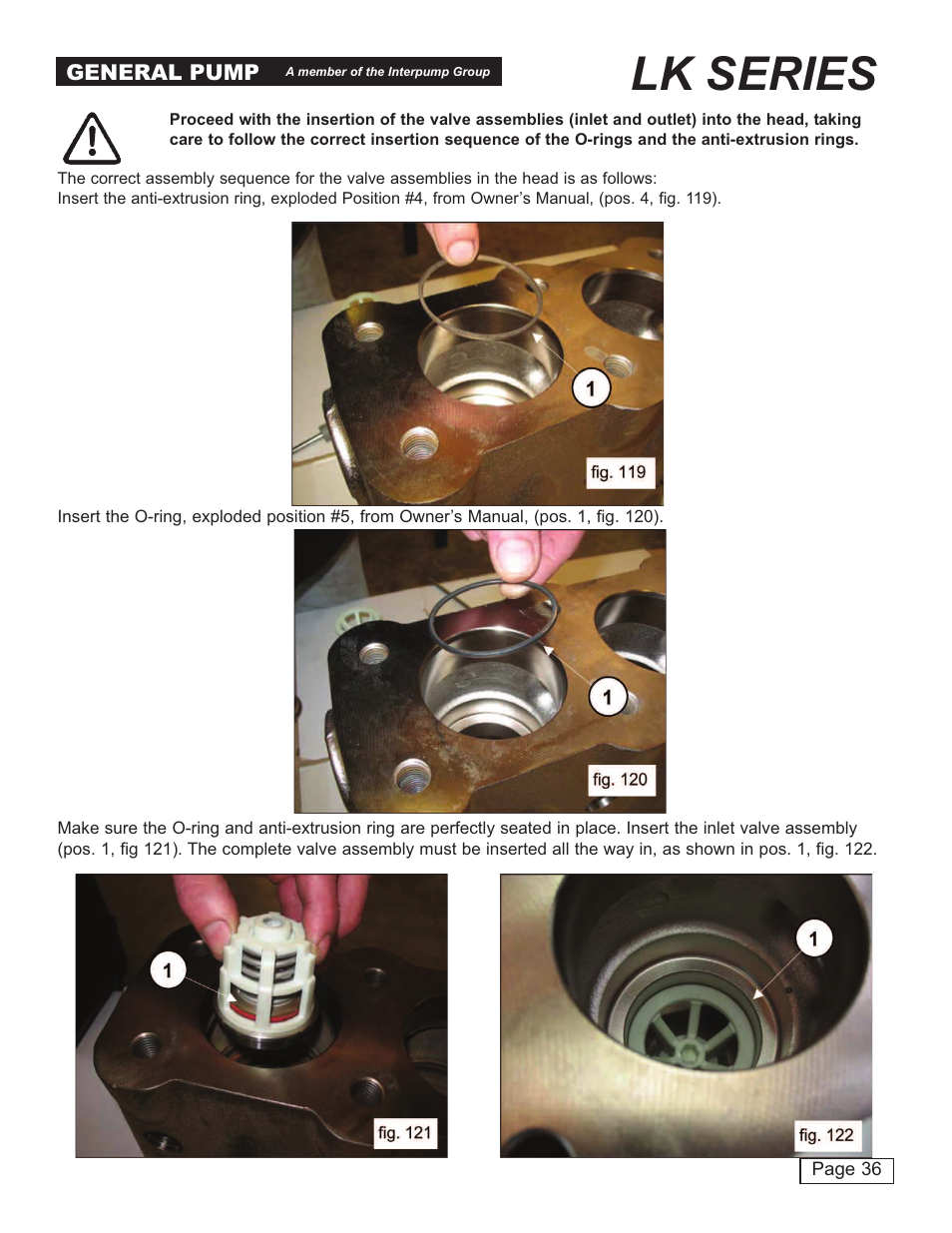 Lk series | General Pump LK Repair Manual User Manual | Page 36 / 50