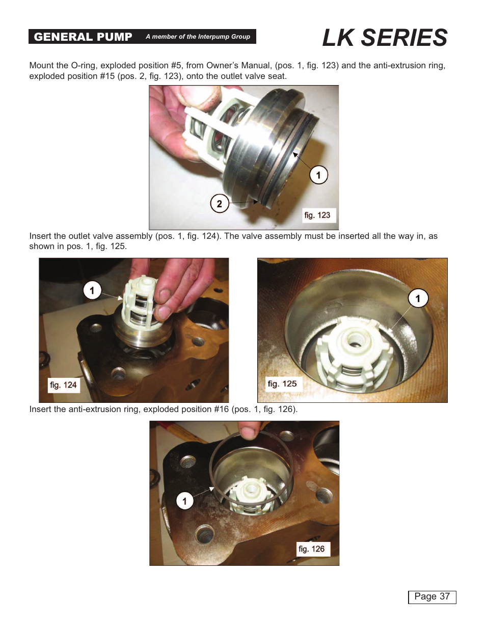 Lk series | General Pump LK Repair Manual User Manual | Page 37 / 50