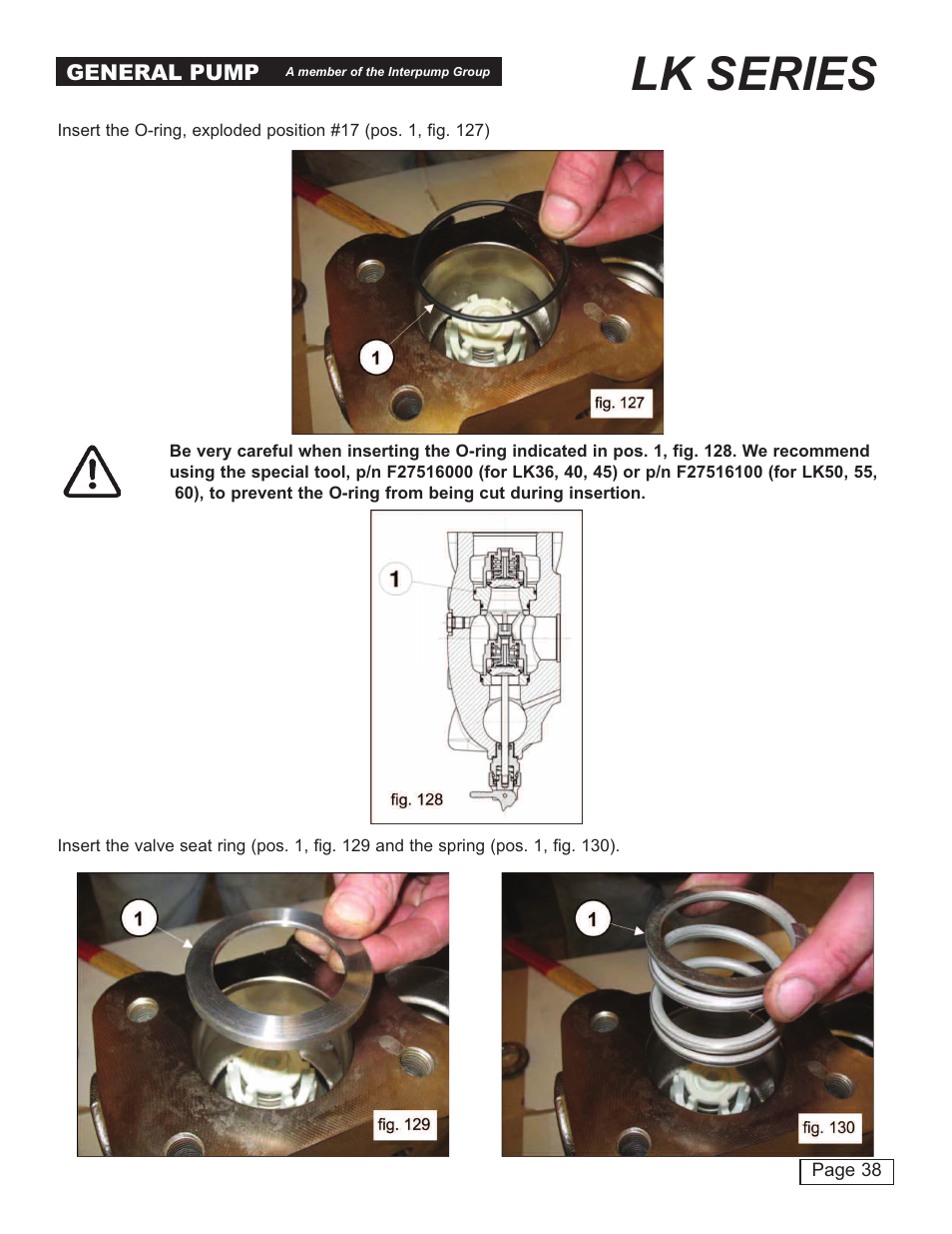 Lk series | General Pump LK Repair Manual User Manual | Page 38 / 50