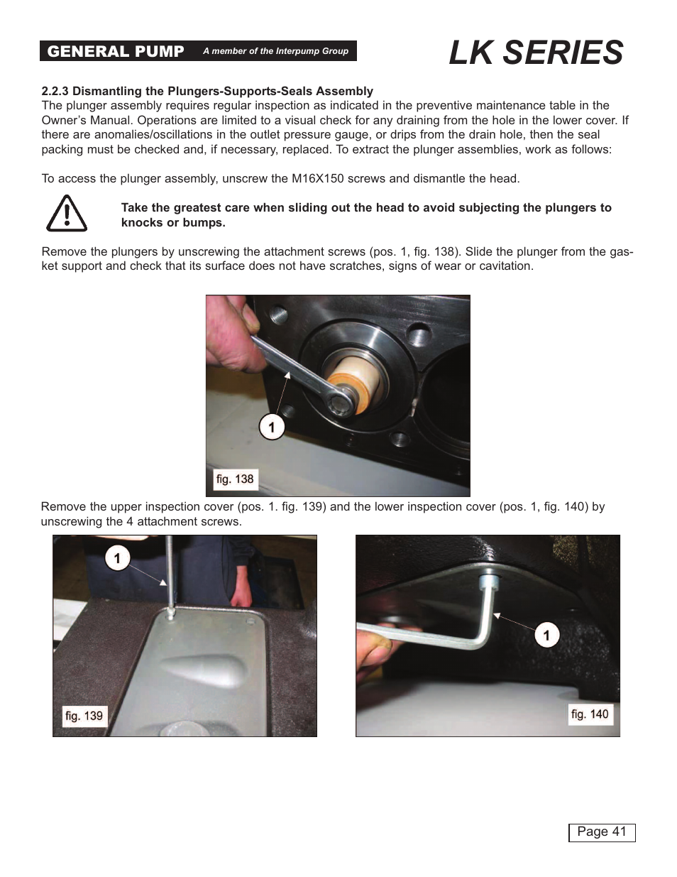 Lk series | General Pump LK Repair Manual User Manual | Page 41 / 50