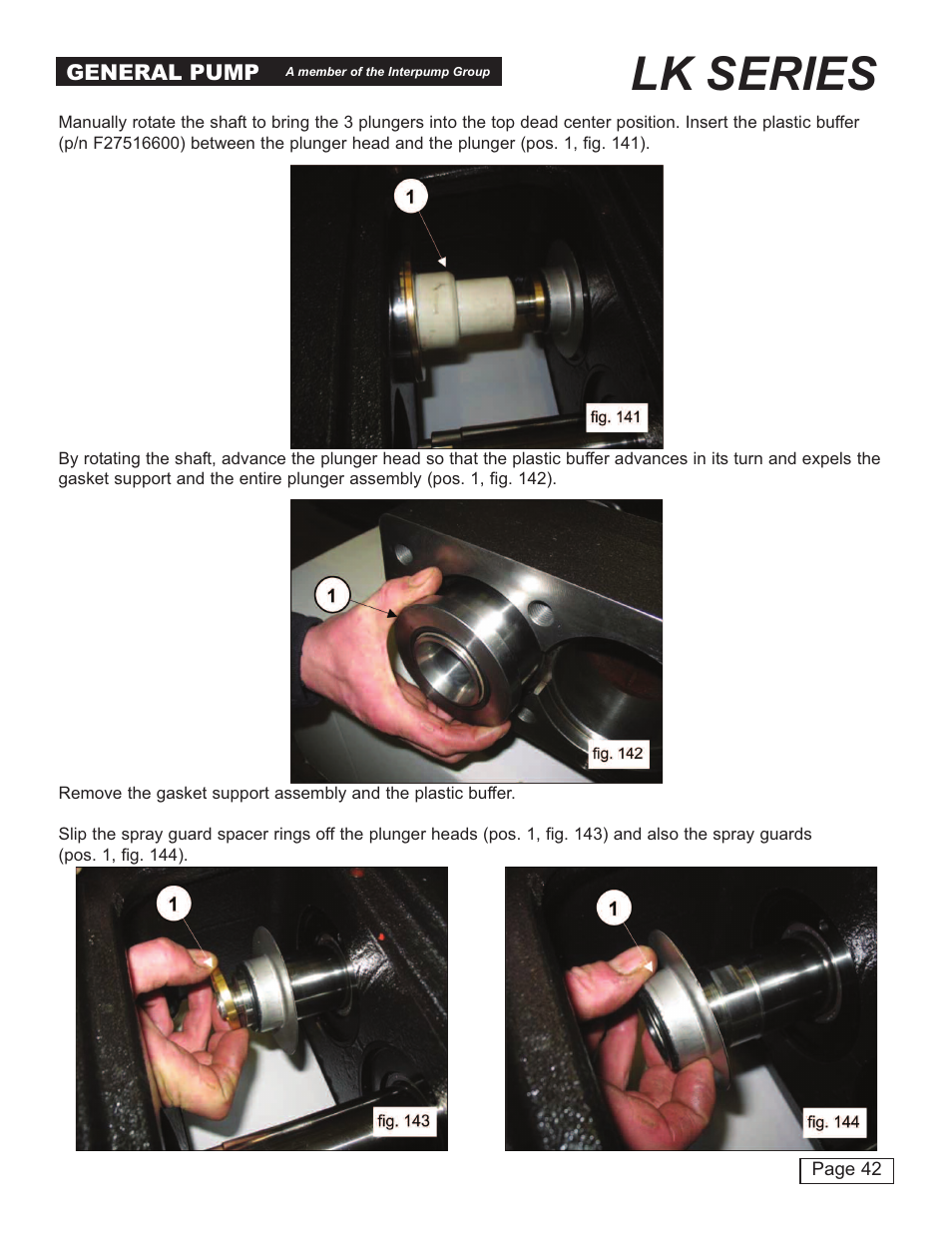 Lk series | General Pump LK Repair Manual User Manual | Page 42 / 50