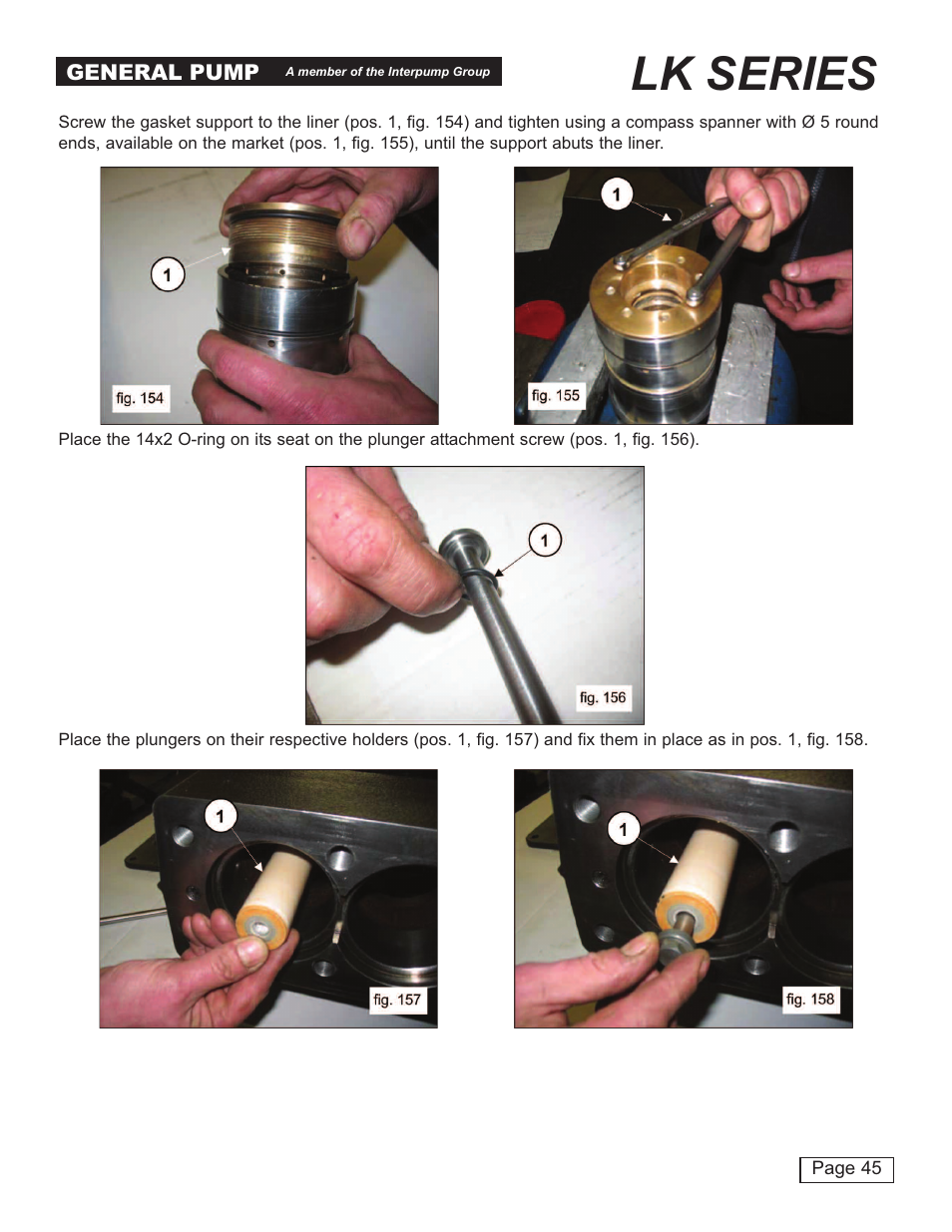 Lk series | General Pump LK Repair Manual User Manual | Page 45 / 50