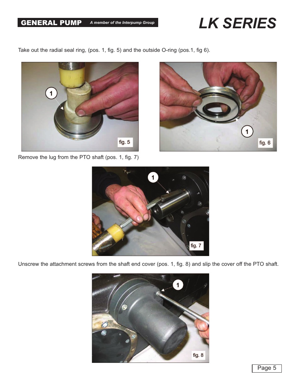 Lk series | General Pump LK Repair Manual User Manual | Page 5 / 50