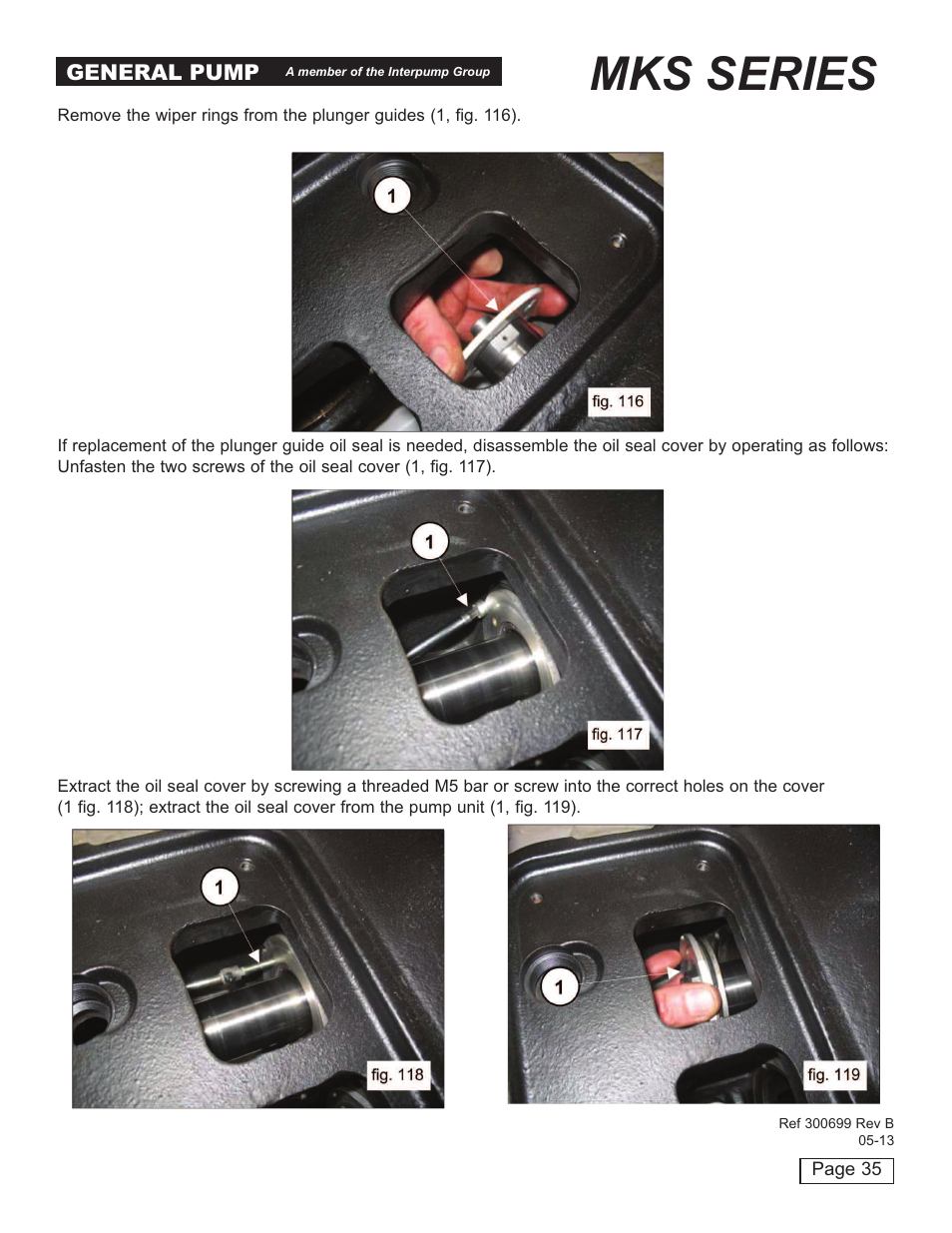 Mks series | General Pump MKS Repair Manual User Manual | Page 35 / 45