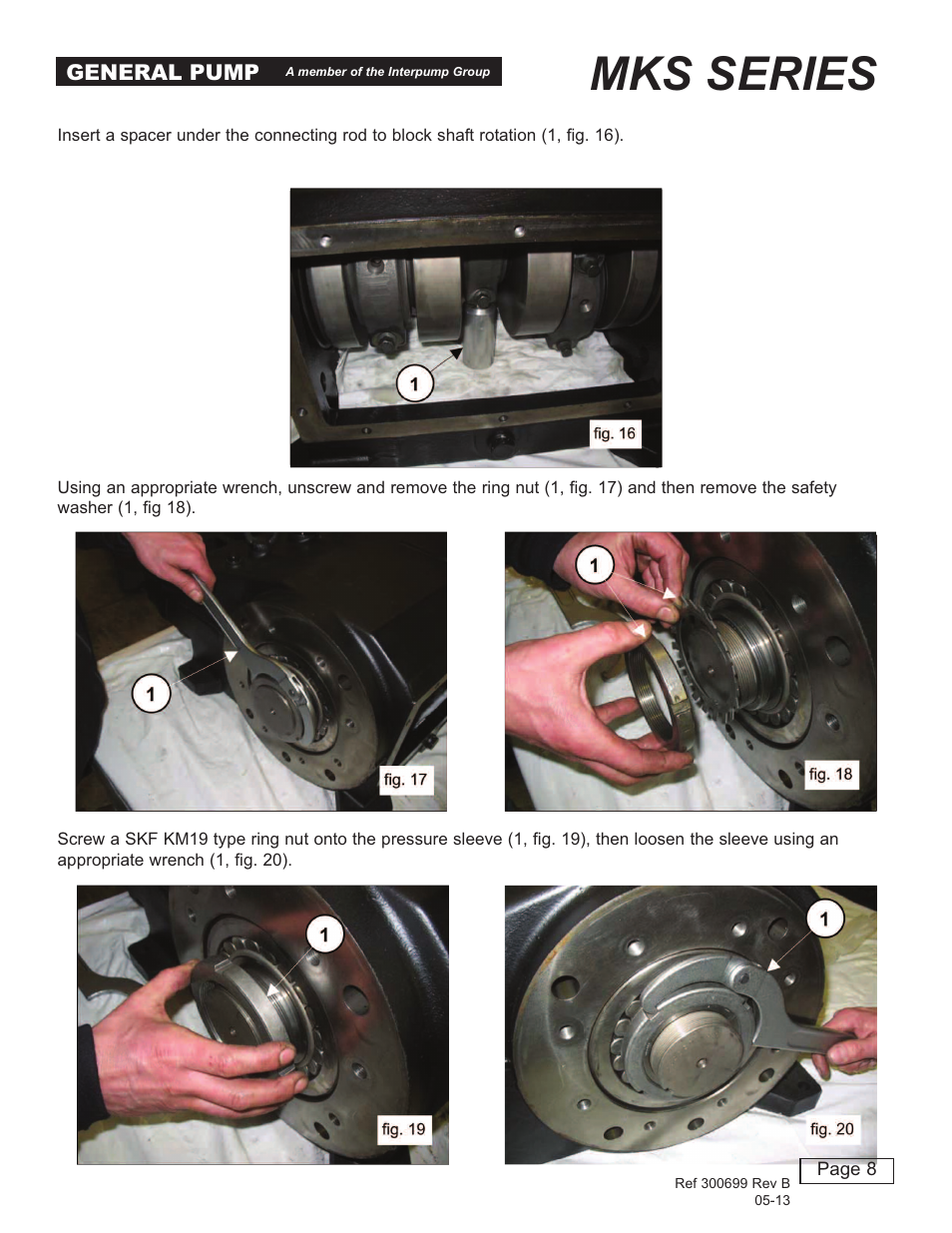 Mks series | General Pump MKS Repair Manual User Manual | Page 8 / 45