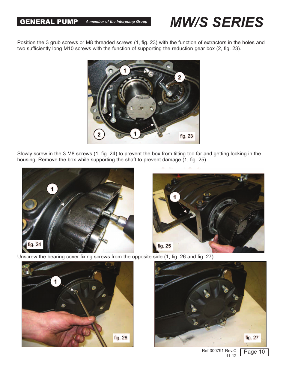 Mw/s series | General Pump MW Repair Manual User Manual | Page 10 / 54