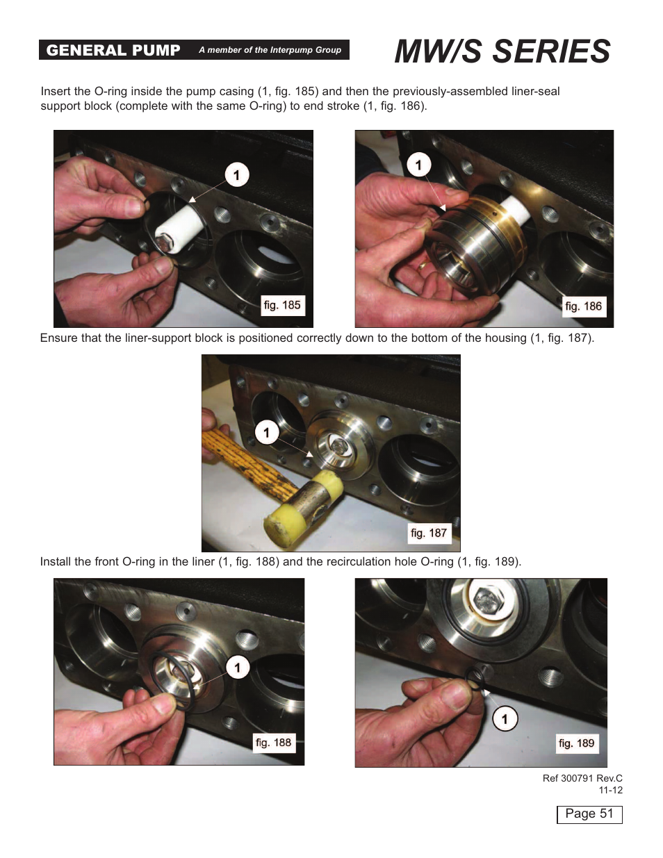 Mw/s series | General Pump MW Repair Manual User Manual | Page 51 / 54