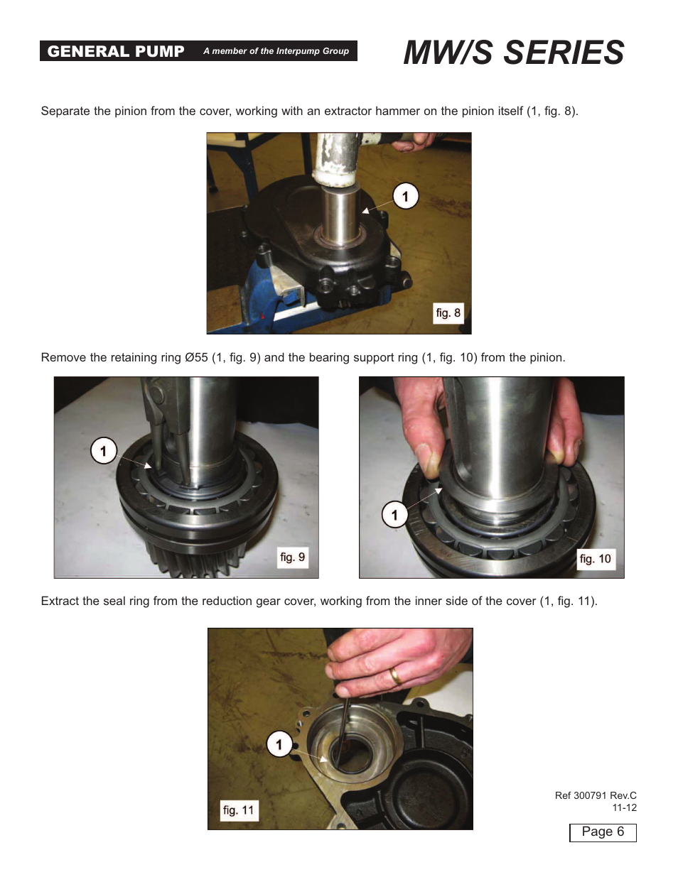 Mw/s series | General Pump MW Repair Manual User Manual | Page 6 / 54