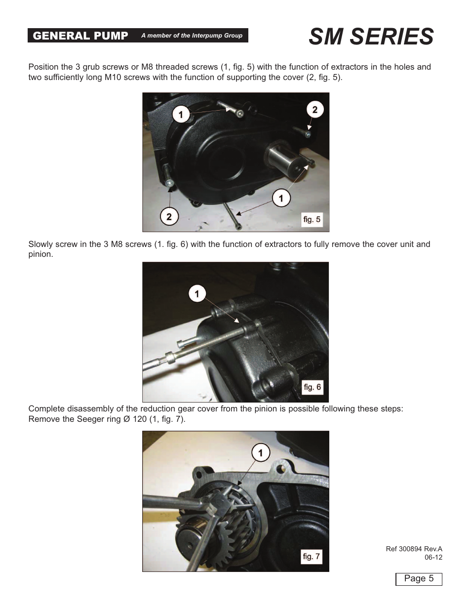 Sm series | General Pump SM Repair Manual User Manual | Page 5 / 41