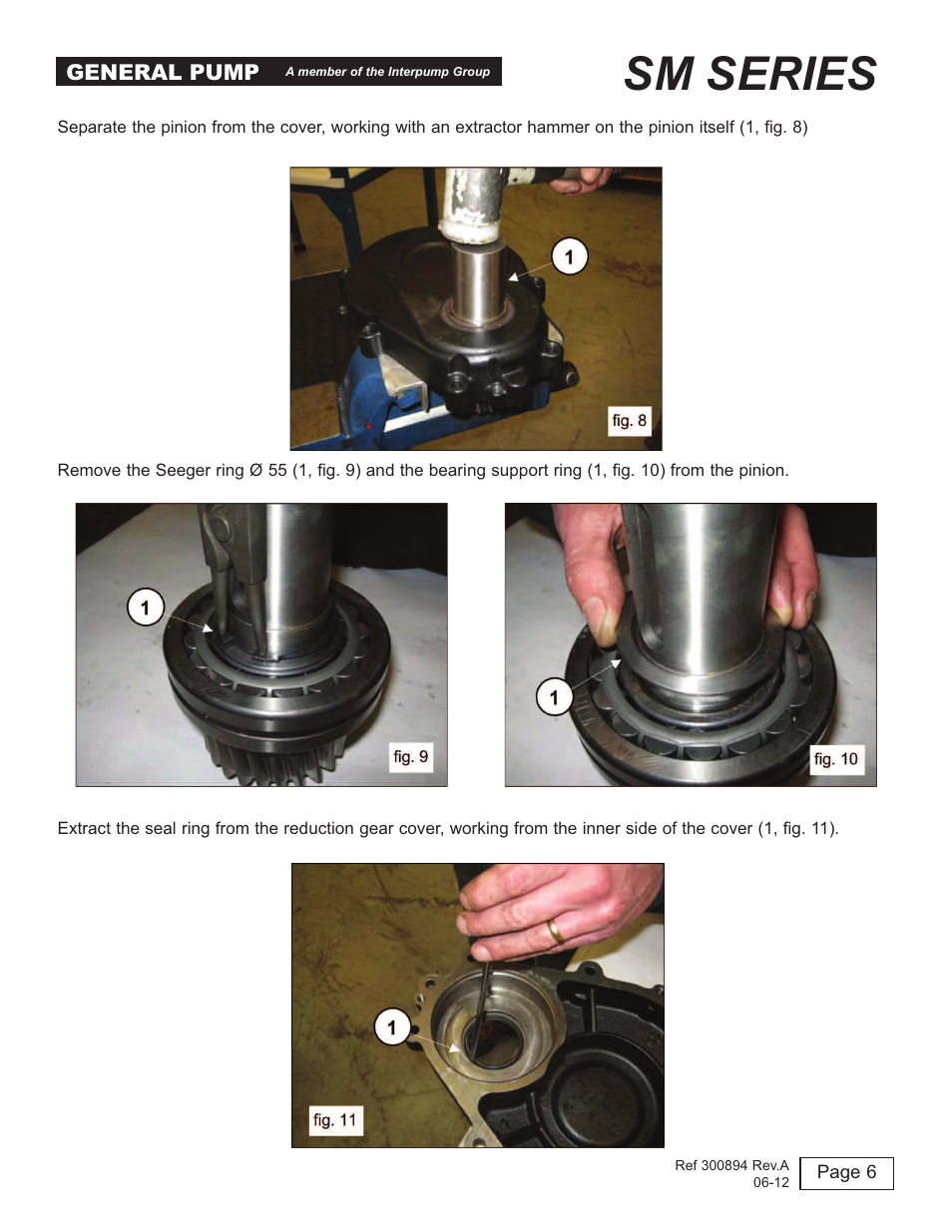 Sm series | General Pump SM Repair Manual User Manual | Page 6 / 41