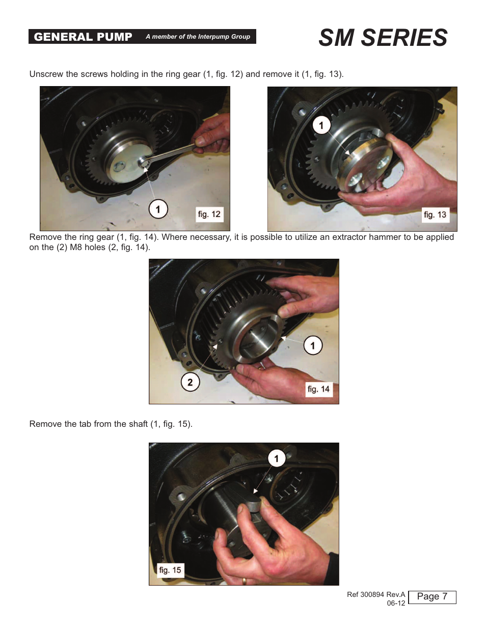 Sm series | General Pump SM Repair Manual User Manual | Page 7 / 41