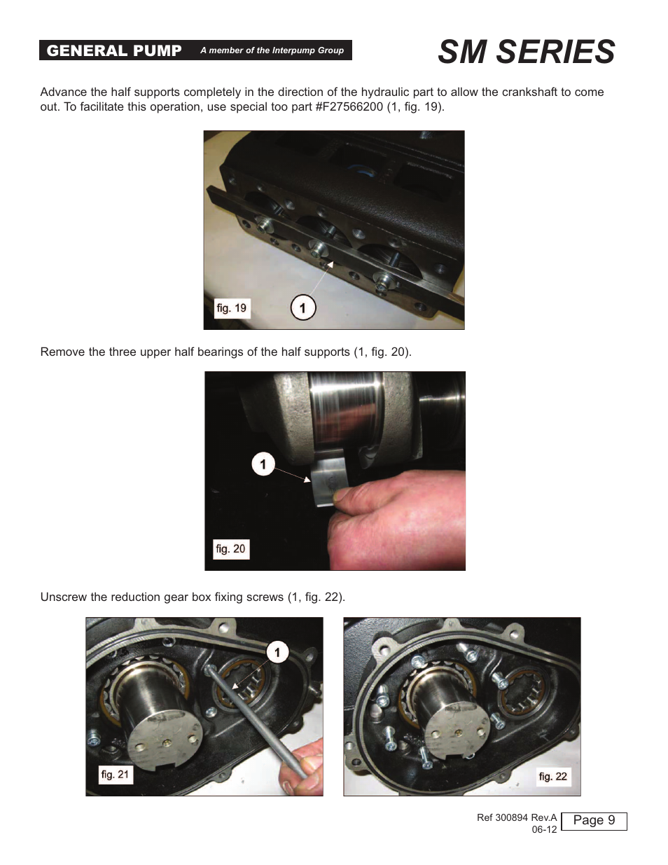 Sm series | General Pump SM Repair Manual User Manual | Page 9 / 41
