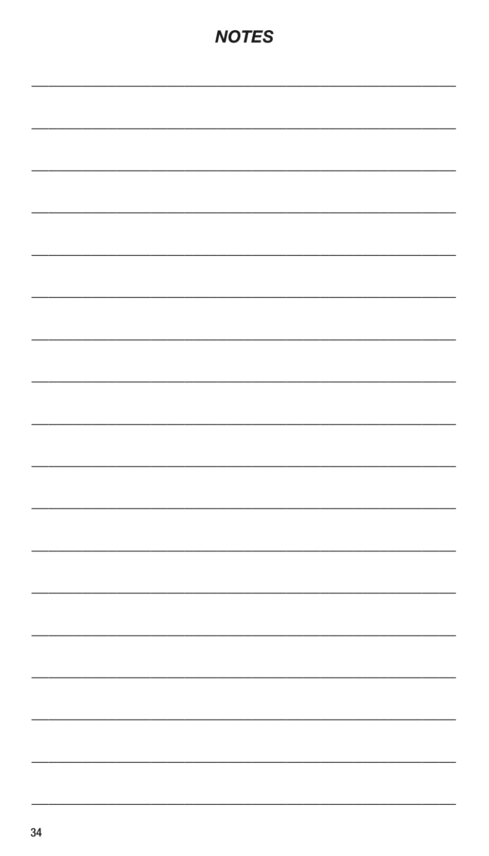 General Tools and Instruments 840 Pro Doweling Kit User Manual | Page 34 / 36