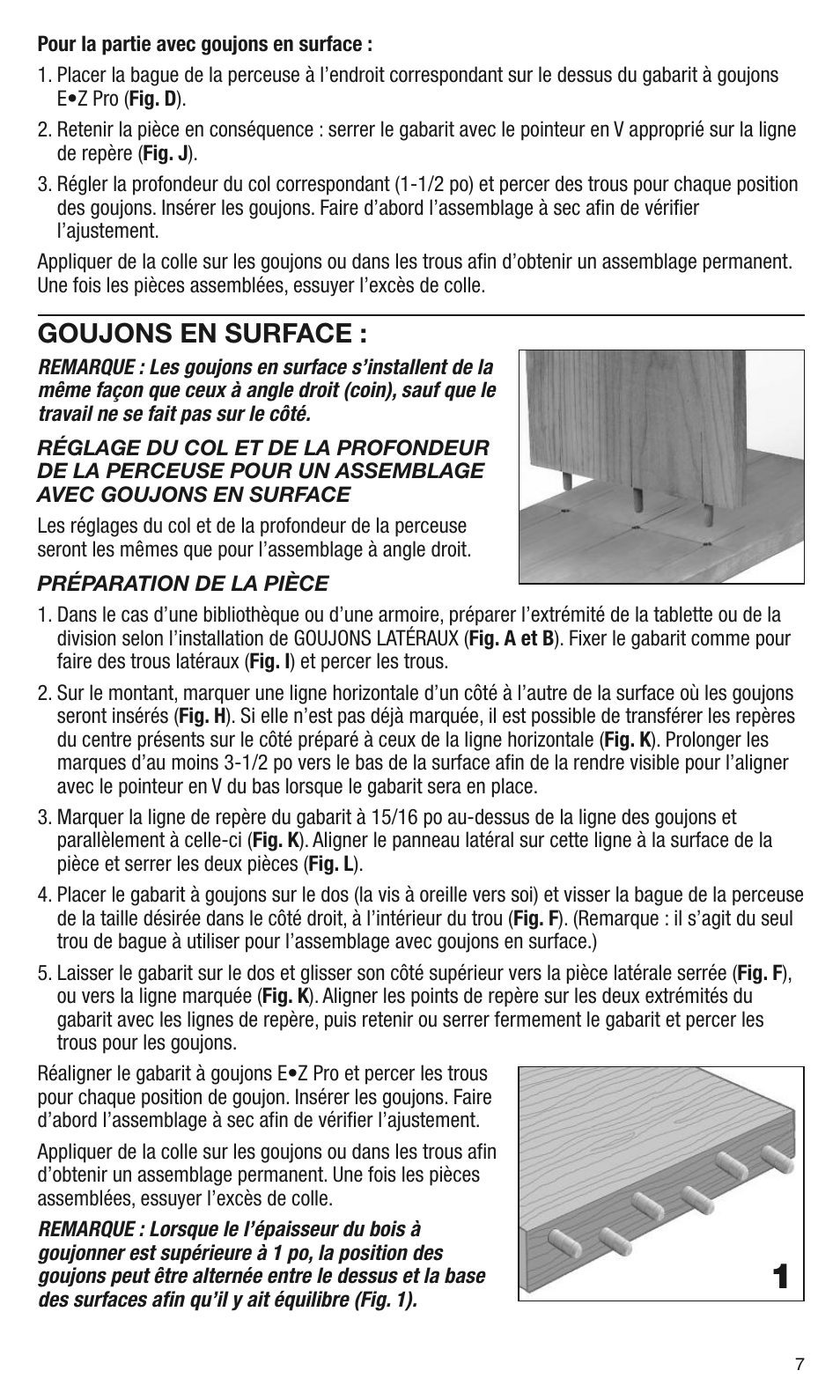 Goujons en surface | General Tools and Instruments 841 User Manual | Page 7 / 8