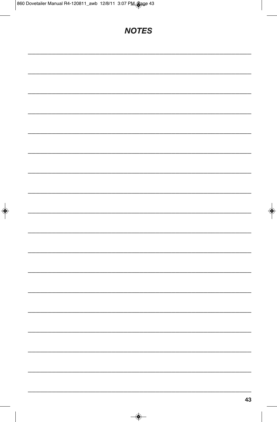 General Tools and Instruments 860 v.2 User Manual | Page 43 / 44