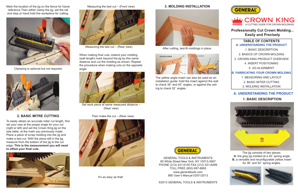General Tools and Instruments 880 User Manual | Page 2 / 2