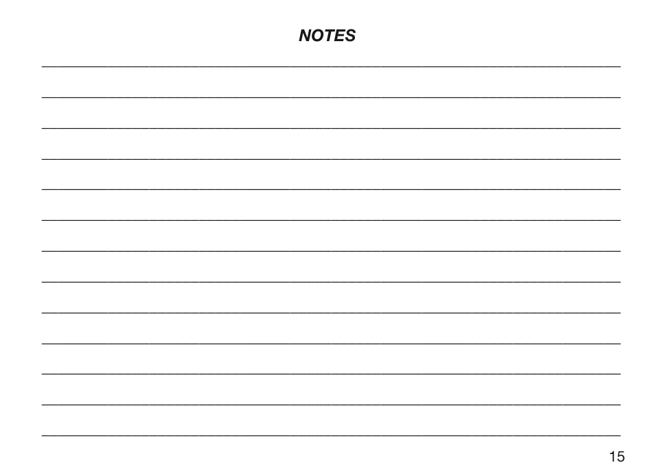 General Tools and Instruments AQ150 User Manual | Page 15 / 16