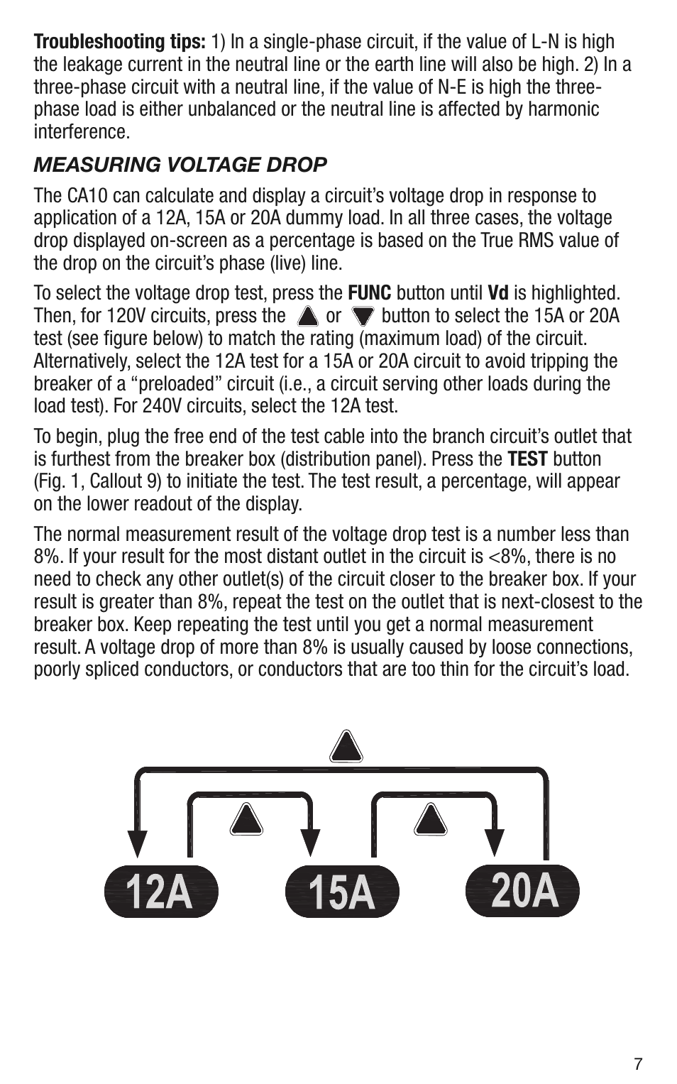 General Tools and Instruments CA10 User Manual | Page 7 / 16