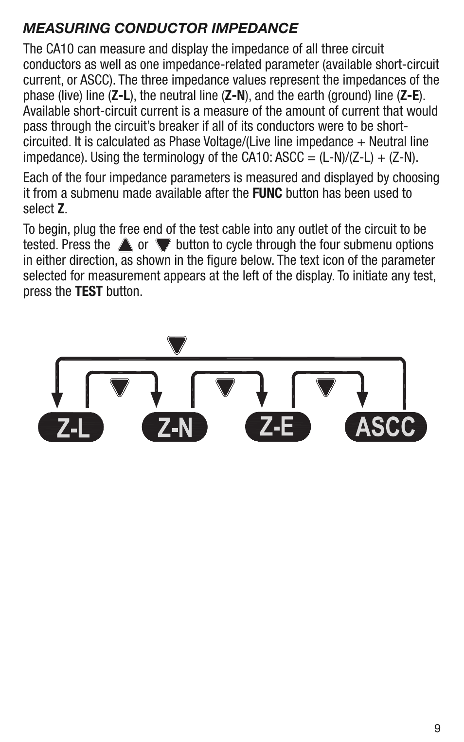 General Tools and Instruments CA10 User Manual | Page 9 / 16