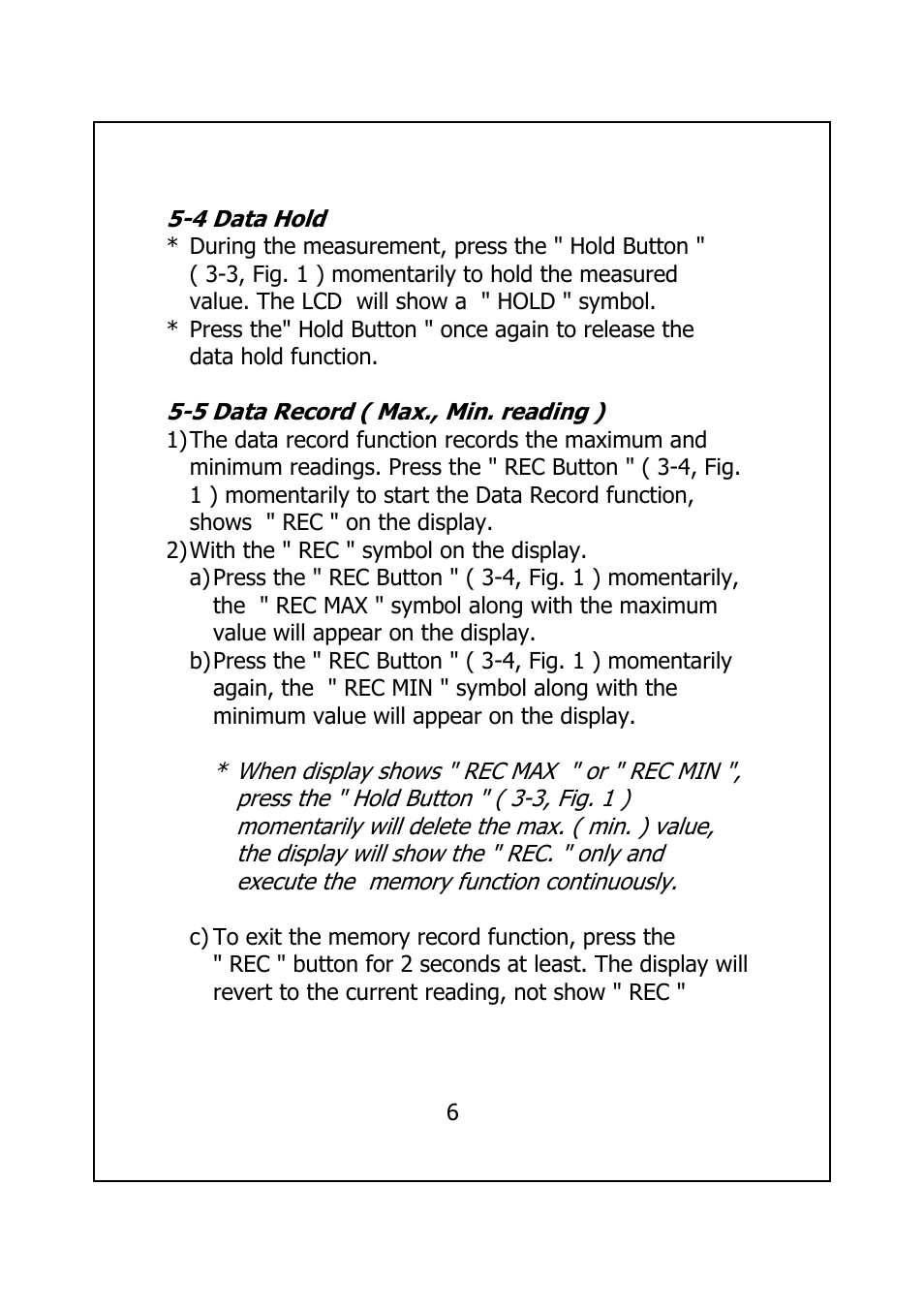 General Tools and Instruments CAF4221 User Manual | Page 8 / 12