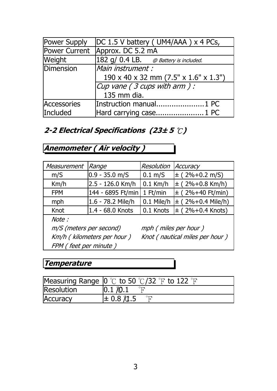 General Tools and Instruments CAF4224 User Manual | Page 5 / 14