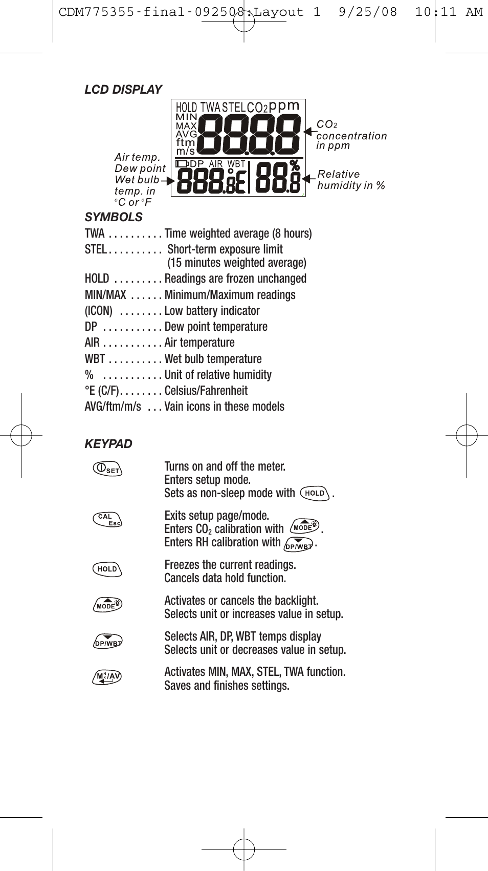 General Tools and Instruments CDM77535 User Manual | Page 3 / 12