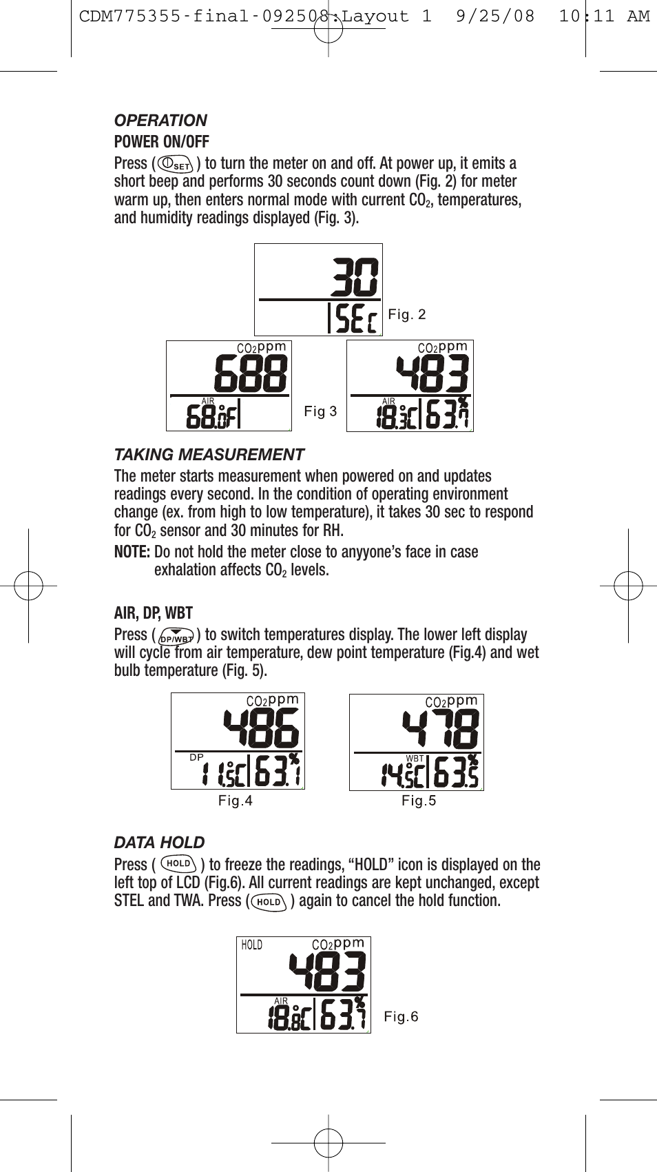 General Tools and Instruments CDM77535 User Manual | Page 4 / 12