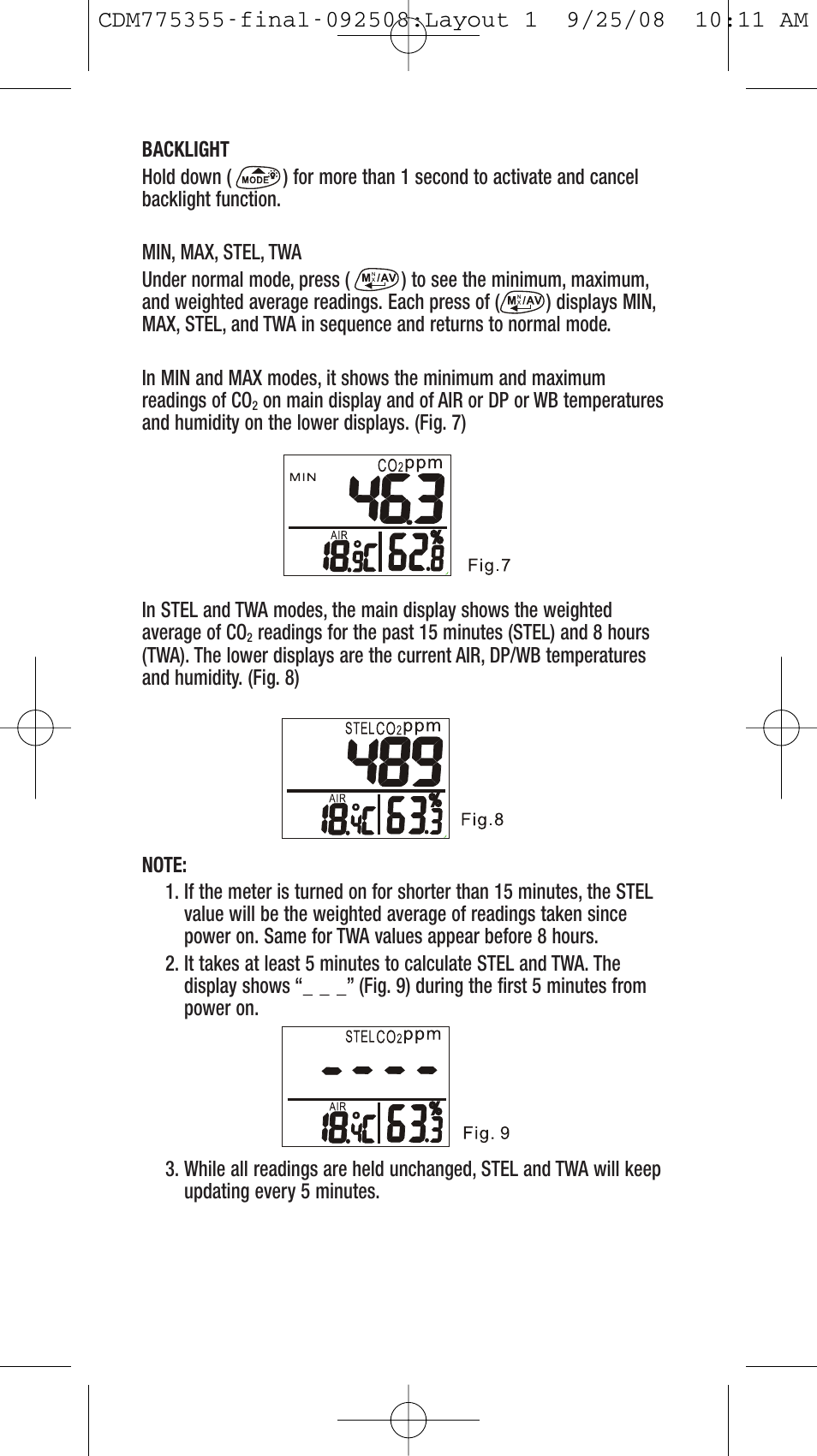 General Tools and Instruments CDM77535 User Manual | Page 5 / 12