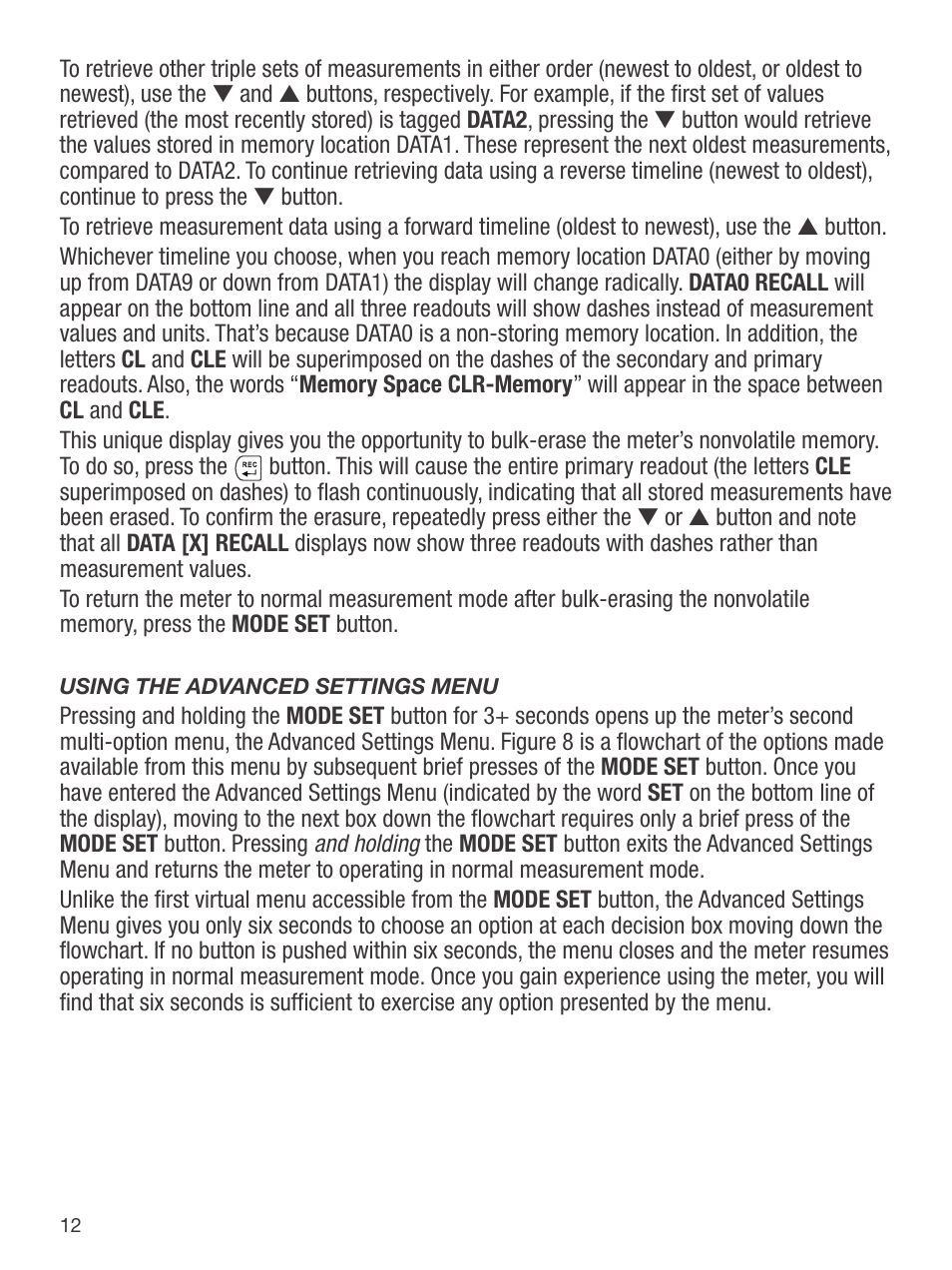 General Tools and Instruments CIH20DL User Manual | Page 12 / 28