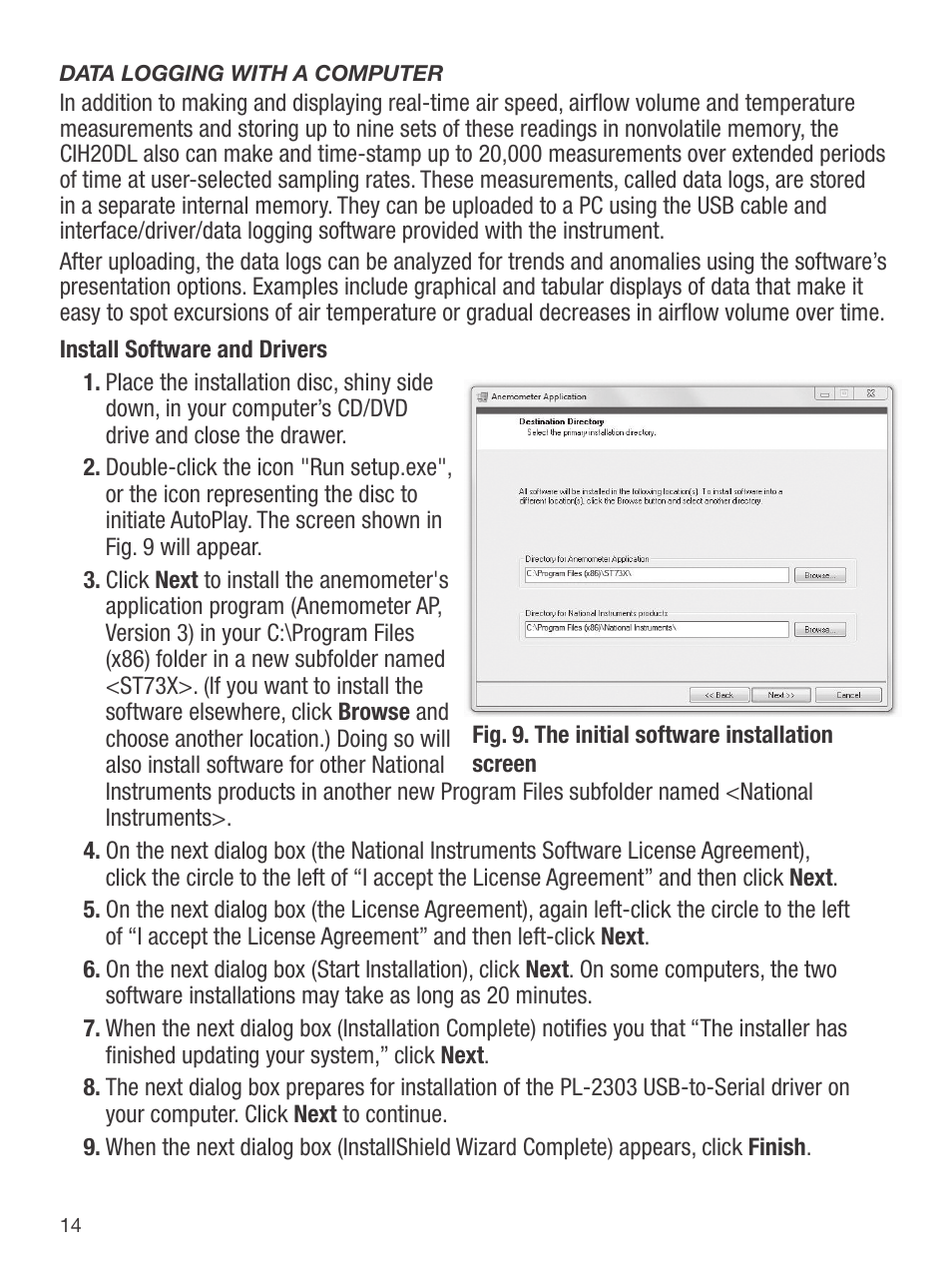 General Tools and Instruments CIH20DL User Manual | Page 14 / 28