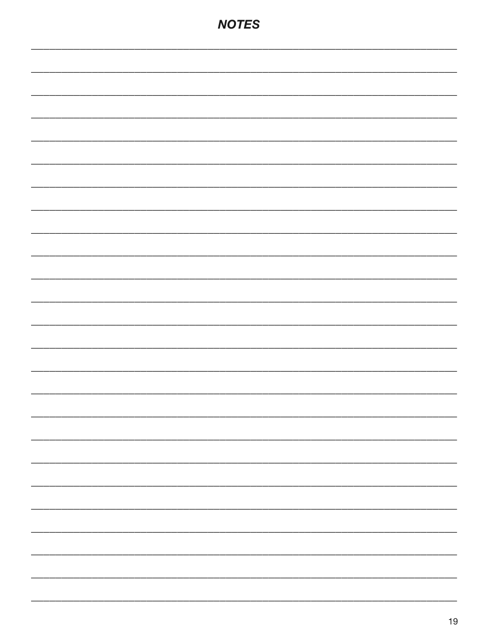 General Tools and Instruments CL10 User Manual | Page 19 / 20