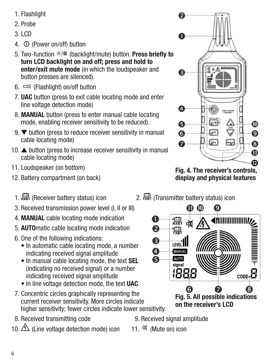 General Tools and Instruments CL10 User Manual | Page 6 / 20