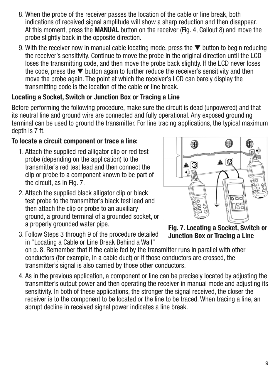 General Tools and Instruments CL10 User Manual | Page 9 / 20