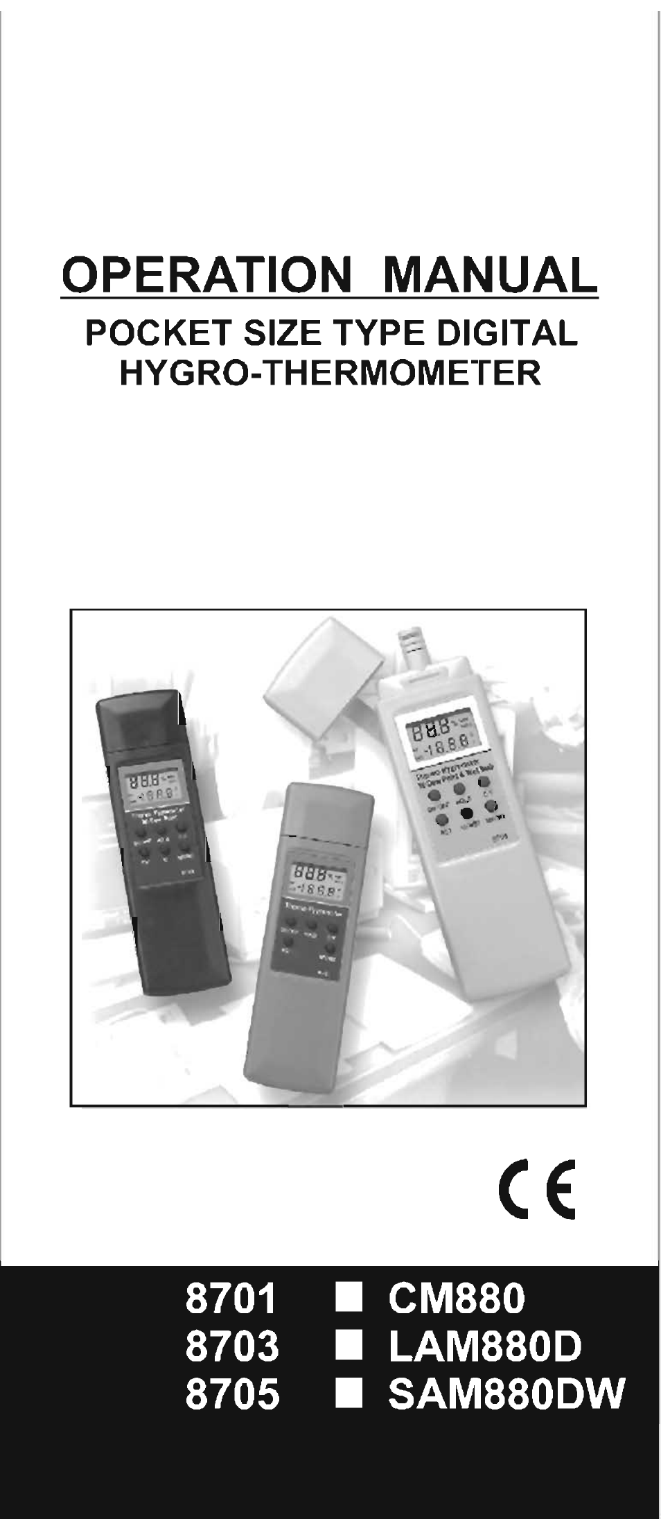 General Tools and Instruments CMM880 User Manual | 11 pages