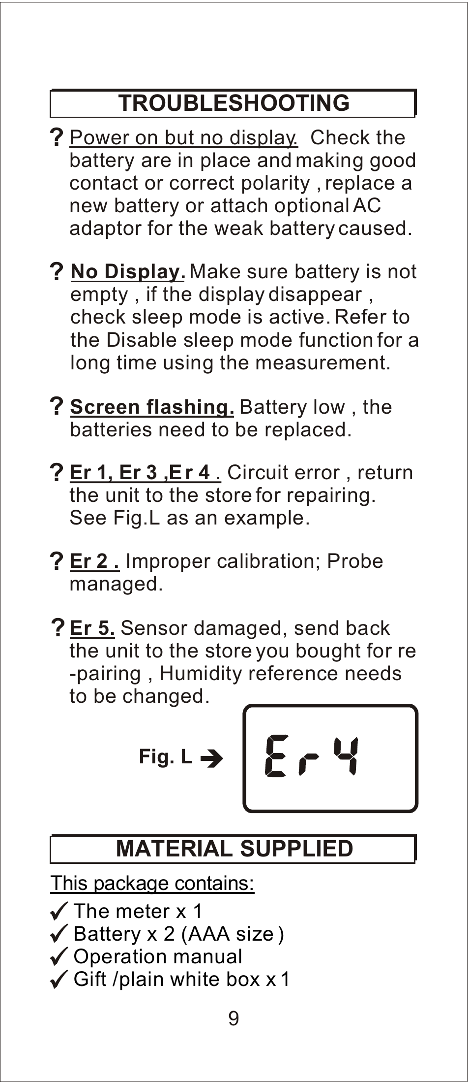 General Tools and Instruments CMM880 User Manual | Page 10 / 11