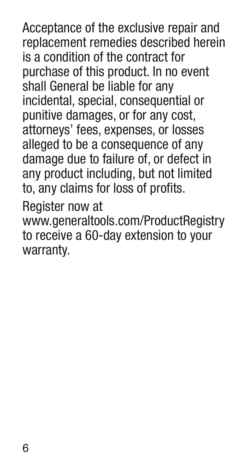 General Tools and Instruments CT102 User Manual | Page 6 / 8